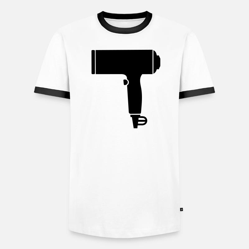 Seche cheveux T-shirt contrasté Homme