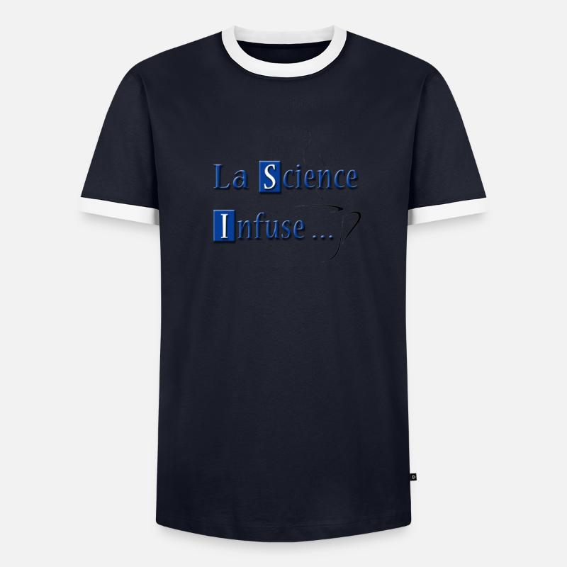La Science Infuse T-shirt contrasté Homme