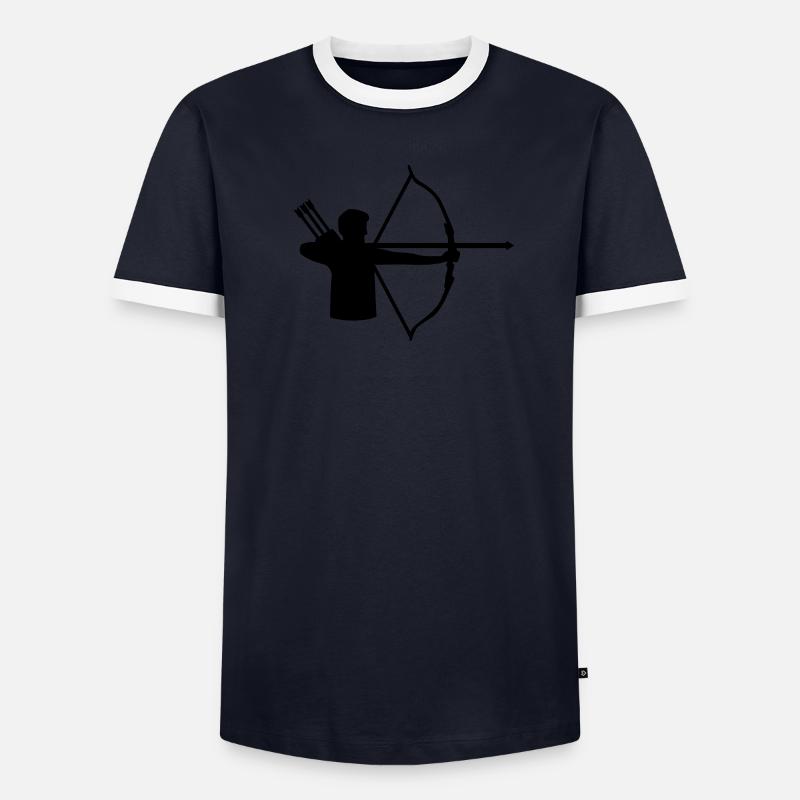 Tir à l'arc T-shirt contrasté Homme