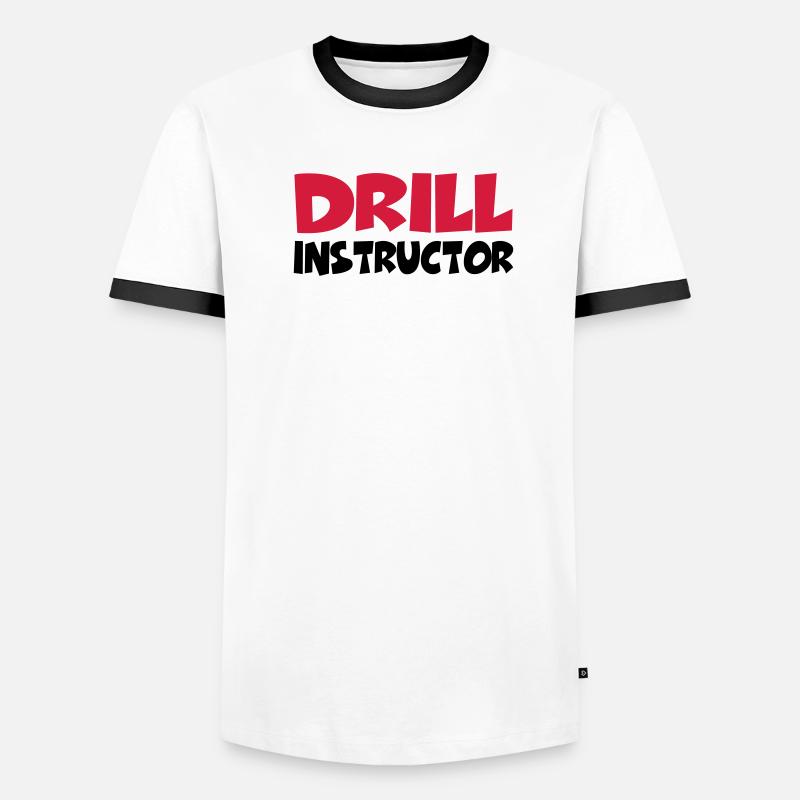 Drill Instructor T-shirt contrasté Homme