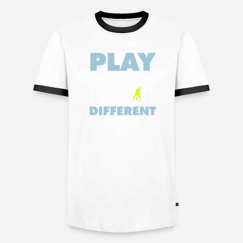 PLAY DIFFERENT 2 Men's Ringer Shirt