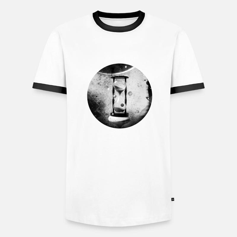 Le passage de l’espace et du temps T-shirt contrasté Homme