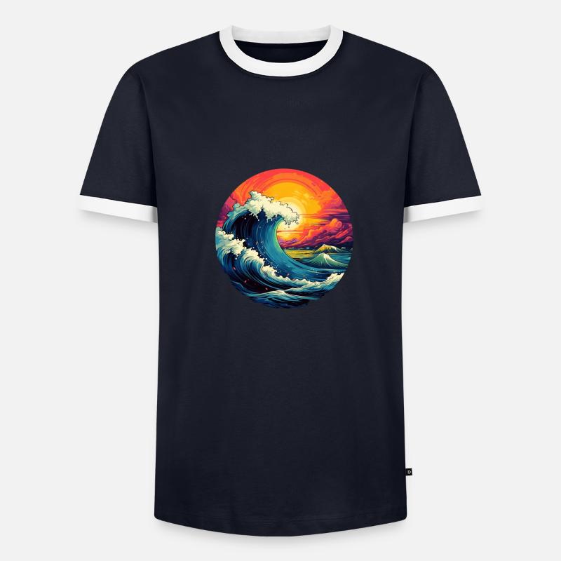 Wave Rush Men's Ringer Shirt