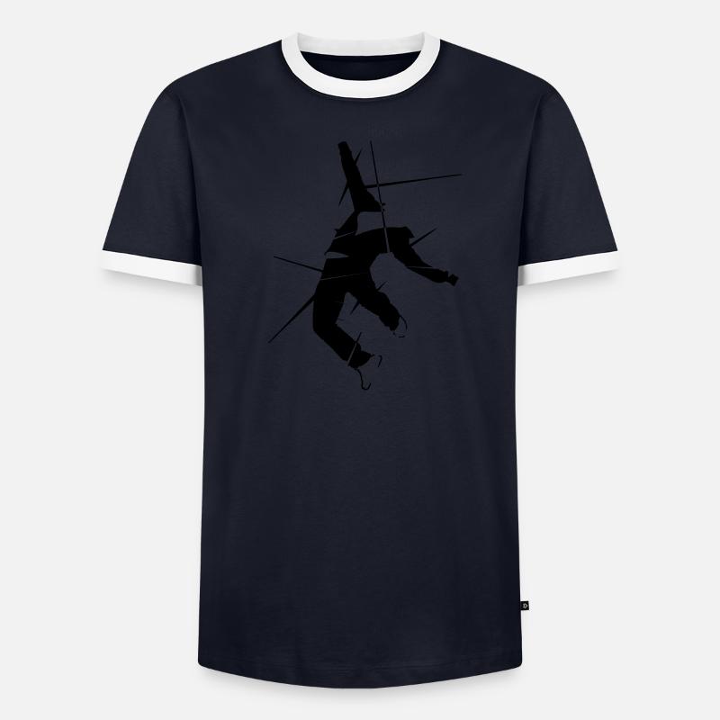INSTABLE T-shirt contrasté Homme