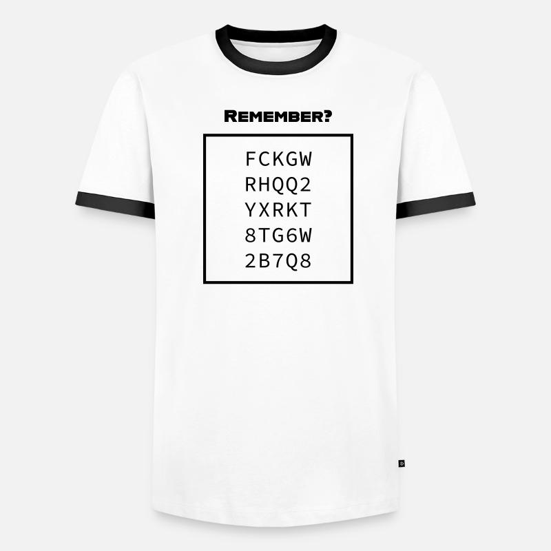 Clé de licence Windows XP Nerds oldschool T-shirt contrasté Homme