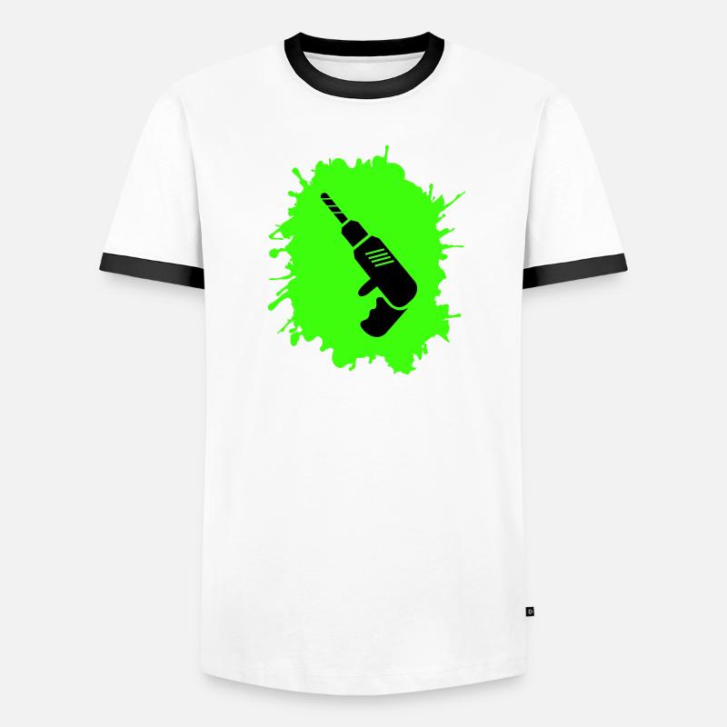 Drill Blobs Craftsman Men's Ringer Shirt