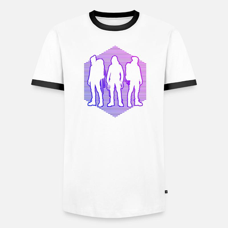 Escalade de bloc Escalade de bloc Escalade de bloc T-shirt contrasté Homme