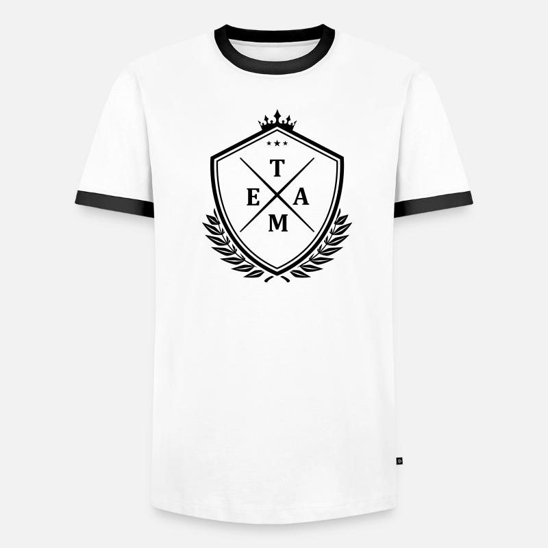Écusson de l’équipe T-shirt contrasté Homme