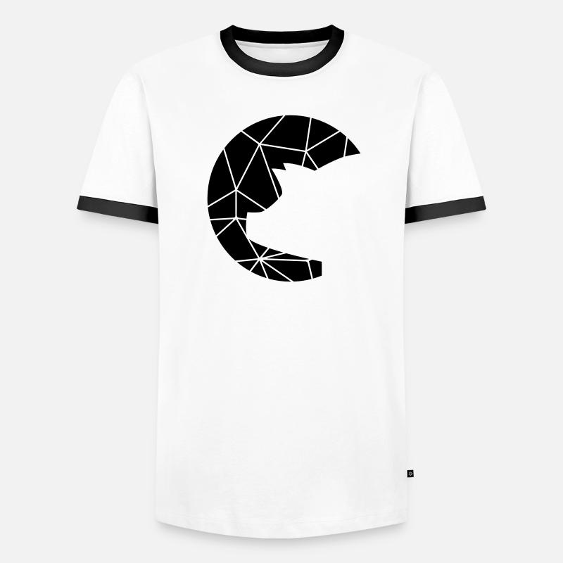 Schweini grid pattern Men's Ringer Shirt