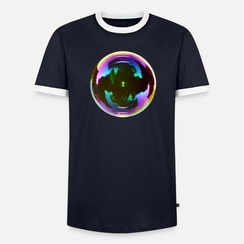 bulle T-shirt contrasté Homme