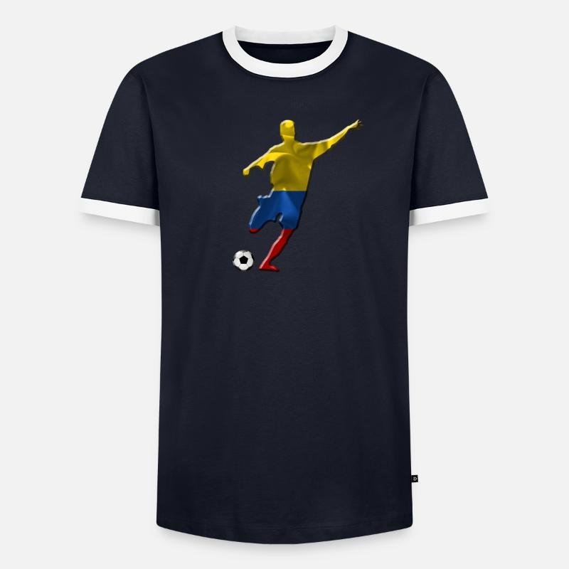 Colombie T-shirt contrasté Homme