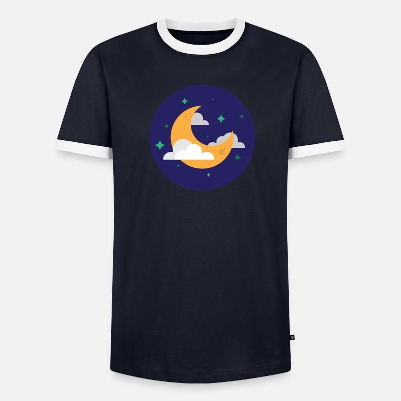 Moon Men's Ringer Shirt