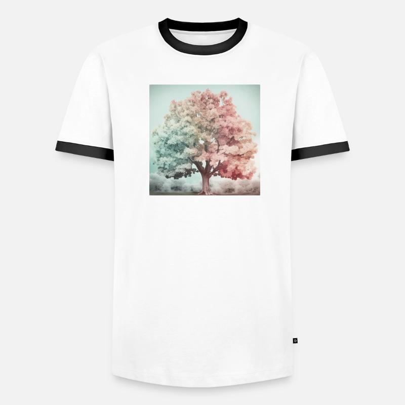 Seasons in a tree Men's Ringer Shirt