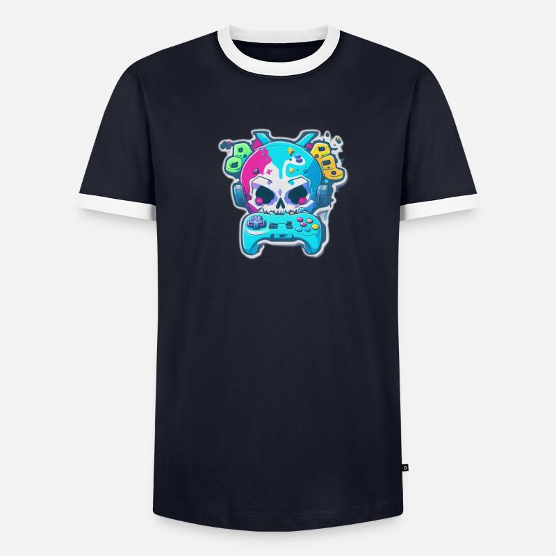 Skullhead Controller - Maglietta Contrast da uomo - undefined