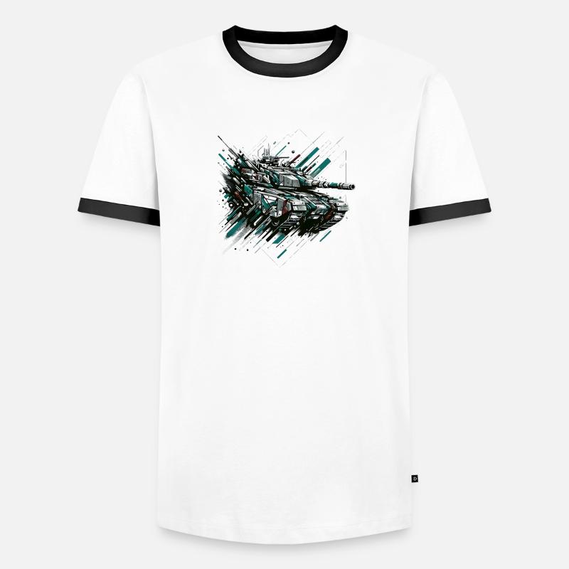 Dynamic Assault Barrage Men's Ringer Shirt