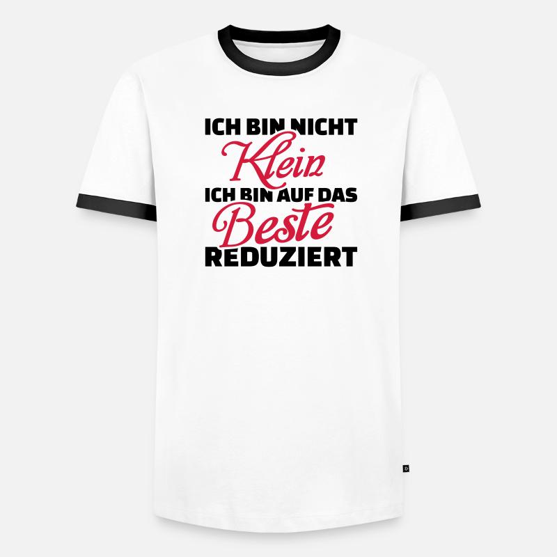 Klein Männer Kontrast-T-Shirt
