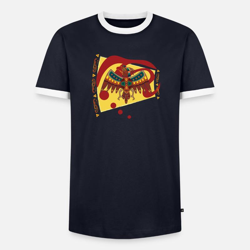 faucon T-shirt contrasté Homme