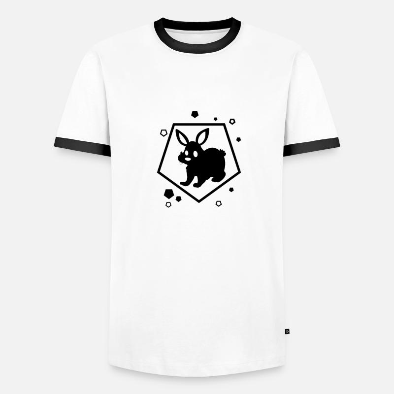 Rabbit - Rabbit Nature Easter Men's Ringer Shirt