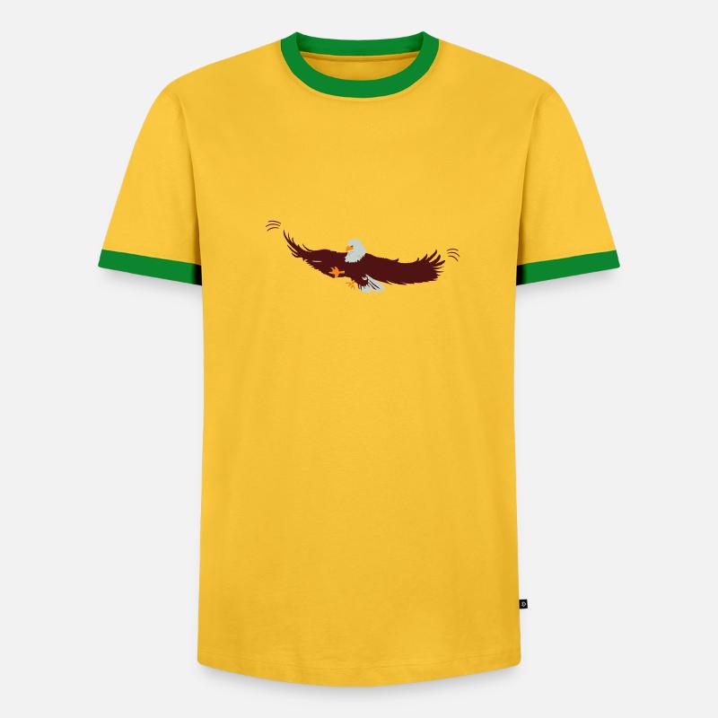 Eagle | Eagle > Vectorgraphic - Men's Ringer Shirt - undefined