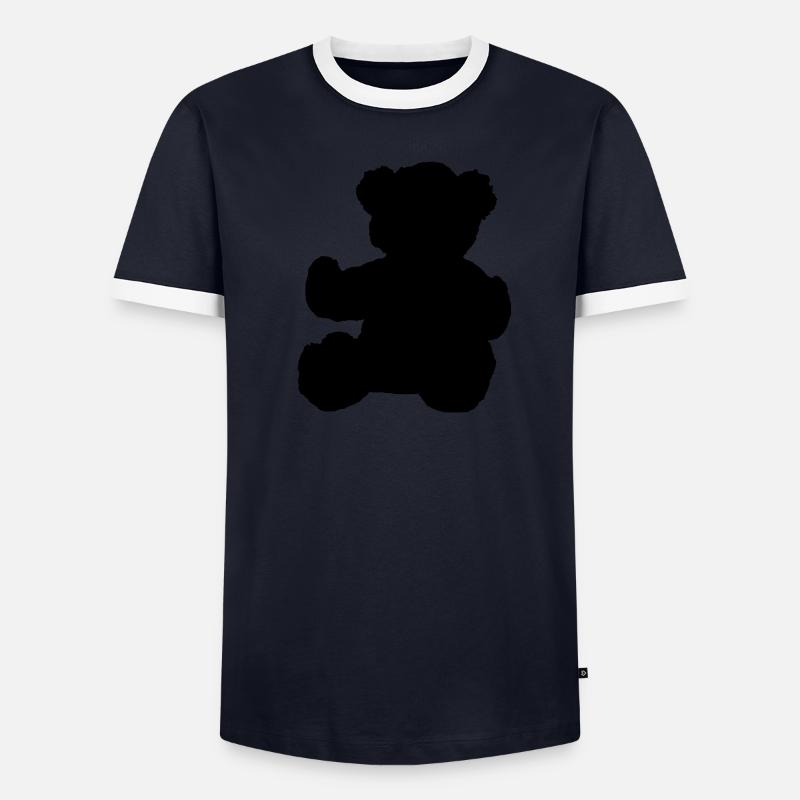 ours T-shirt contrasté Homme