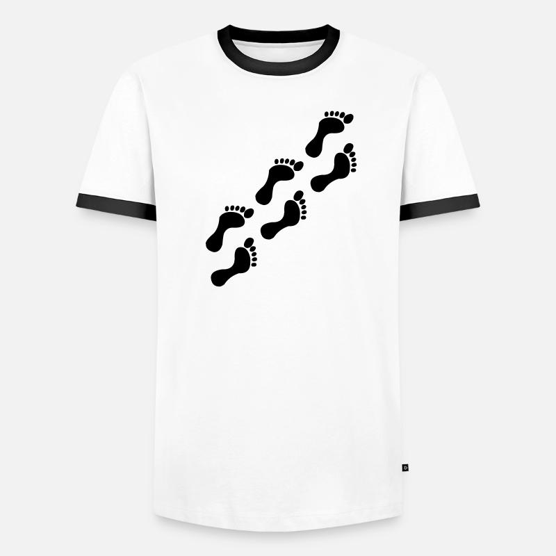 Footprints Men's Ringer Shirt