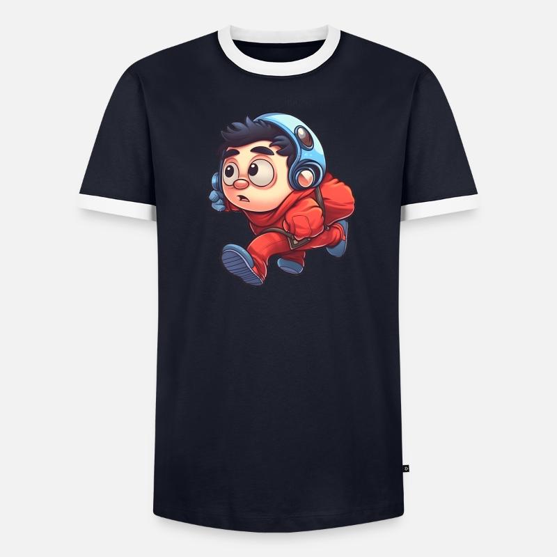 Créatures charmantes T-shirt contrasté Homme