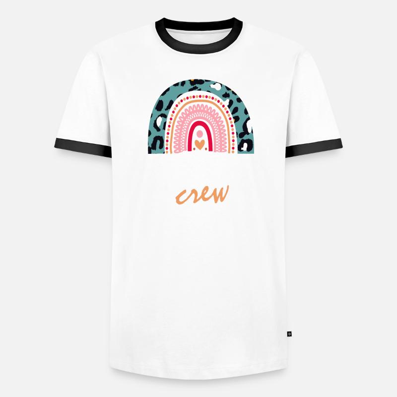 First Grade Crew Gift Men's Ringer Shirt