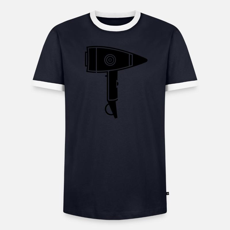 Seche cheveux T-shirt contrasté Homme