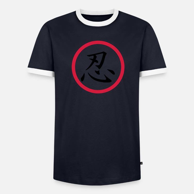 Strength enduring shinobi Men's Ringer Shirt