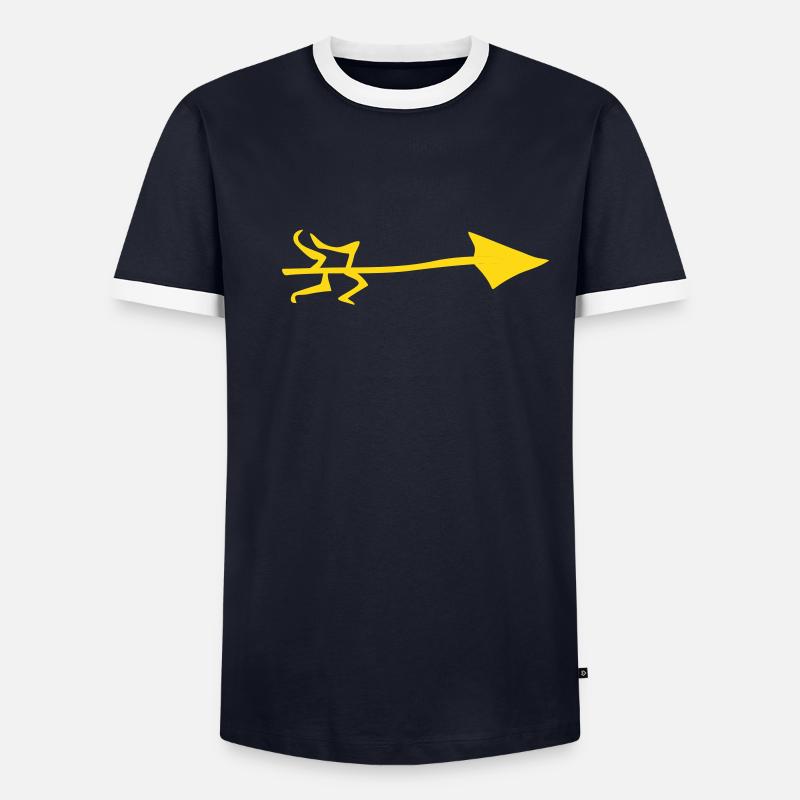 Symbole – Flèche T-shirt contrasté Homme