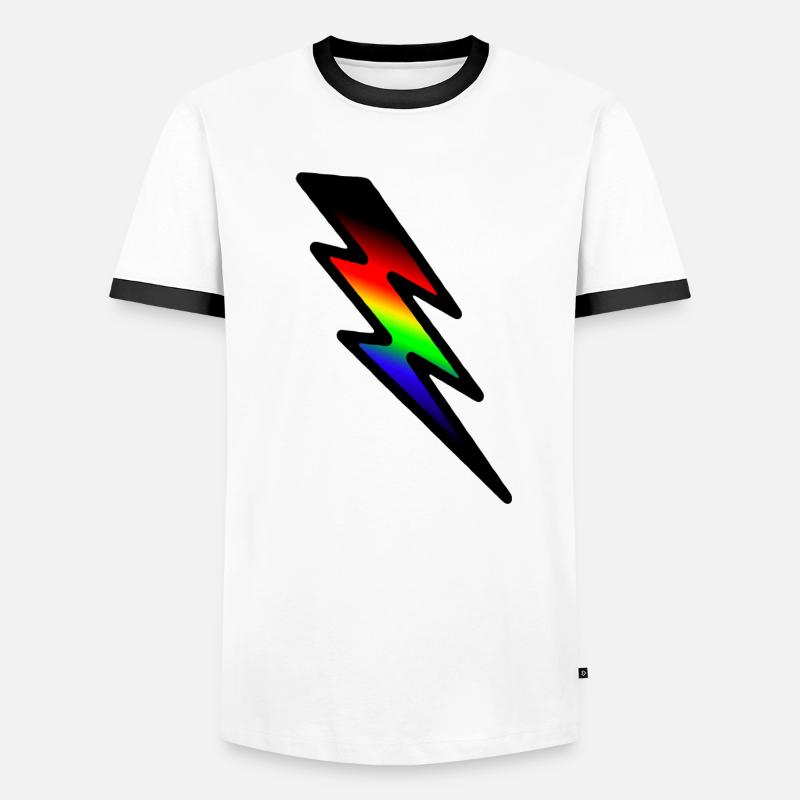 Ray Thunderbolt Men's Ringer Shirt