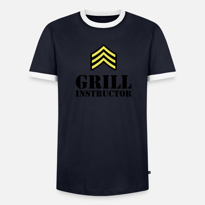 Grill Instructeur T-shirt contrasté Homme