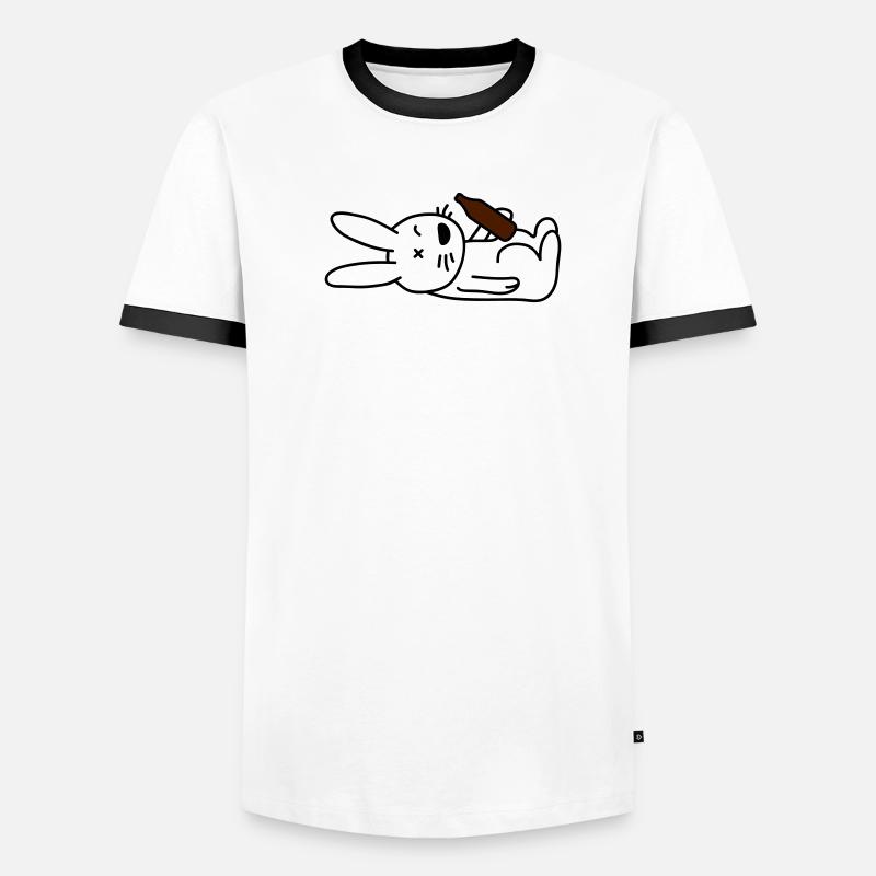 drunken_bunny Men's Ringer Shirt