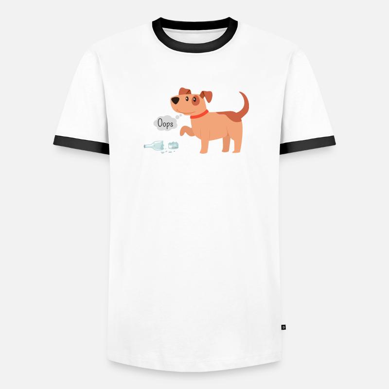 Oops it's broken Men's Ringer Shirt