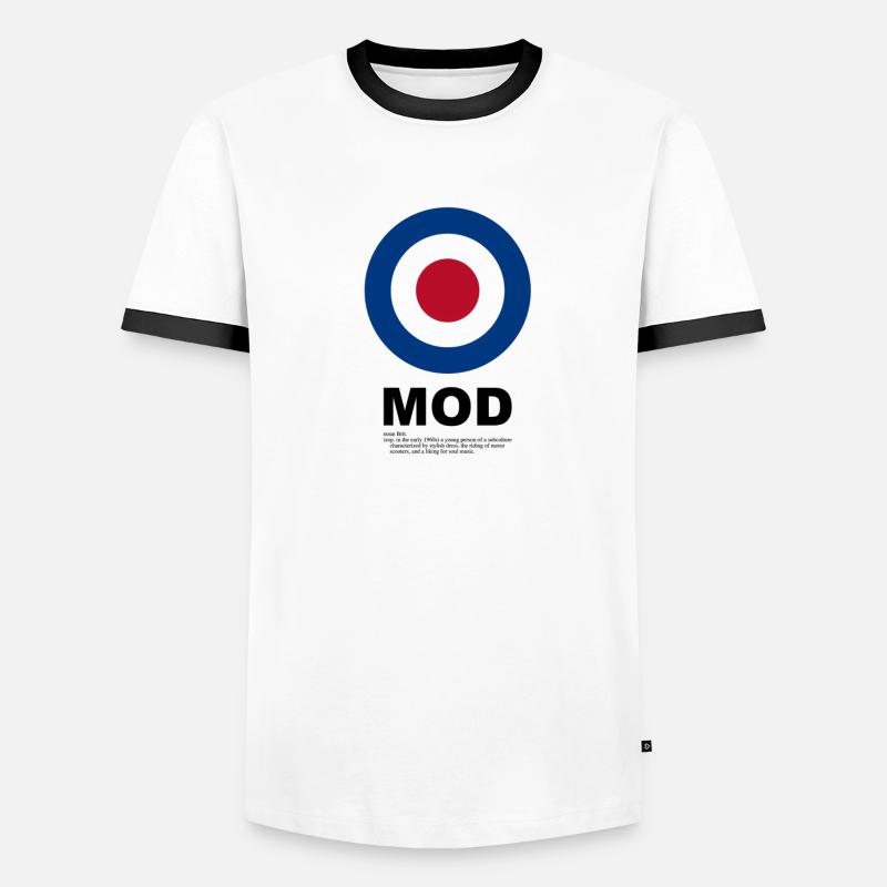 Mod Target Men's Ringer Shirt