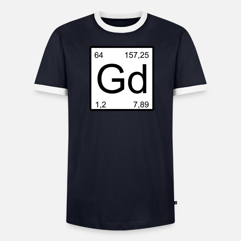 Graphismes Minimals de Gd Elemental T-shirt contrasté Homme