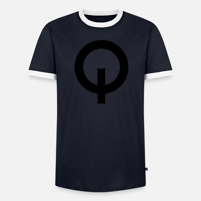 Optimist Männer Kontrast-T-Shirt