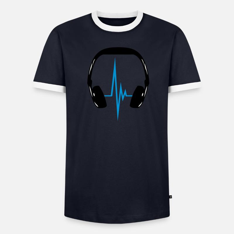 headphone_pulse T-shirt contrasté Homme
