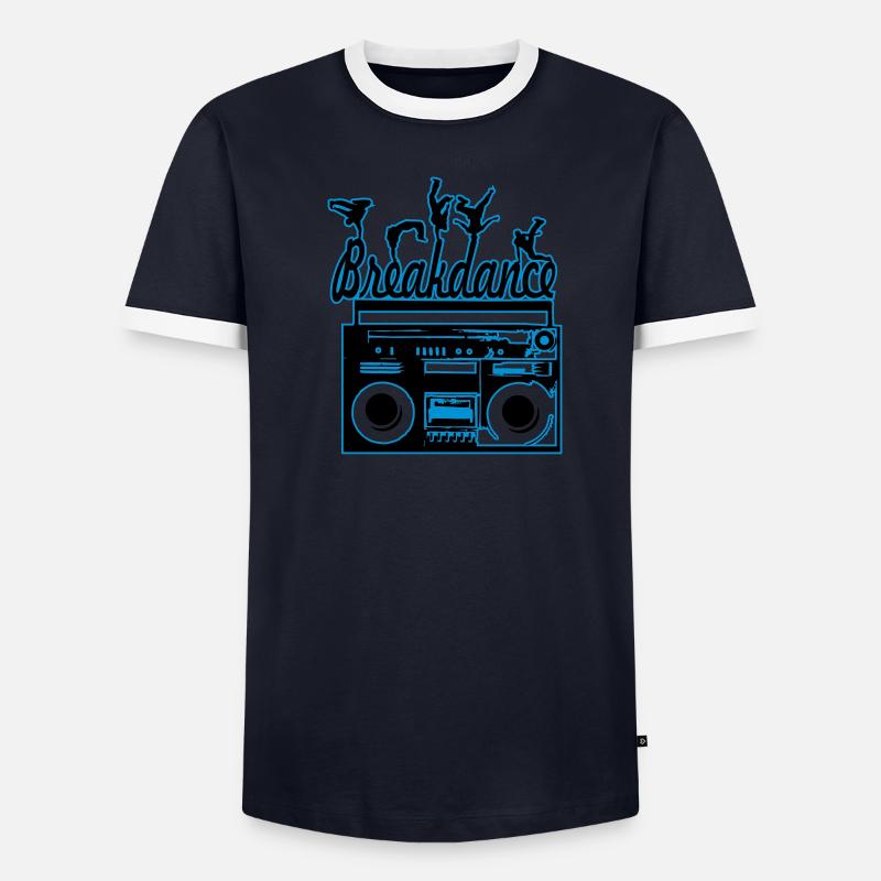 breakdance T-shirt contrasté Homme