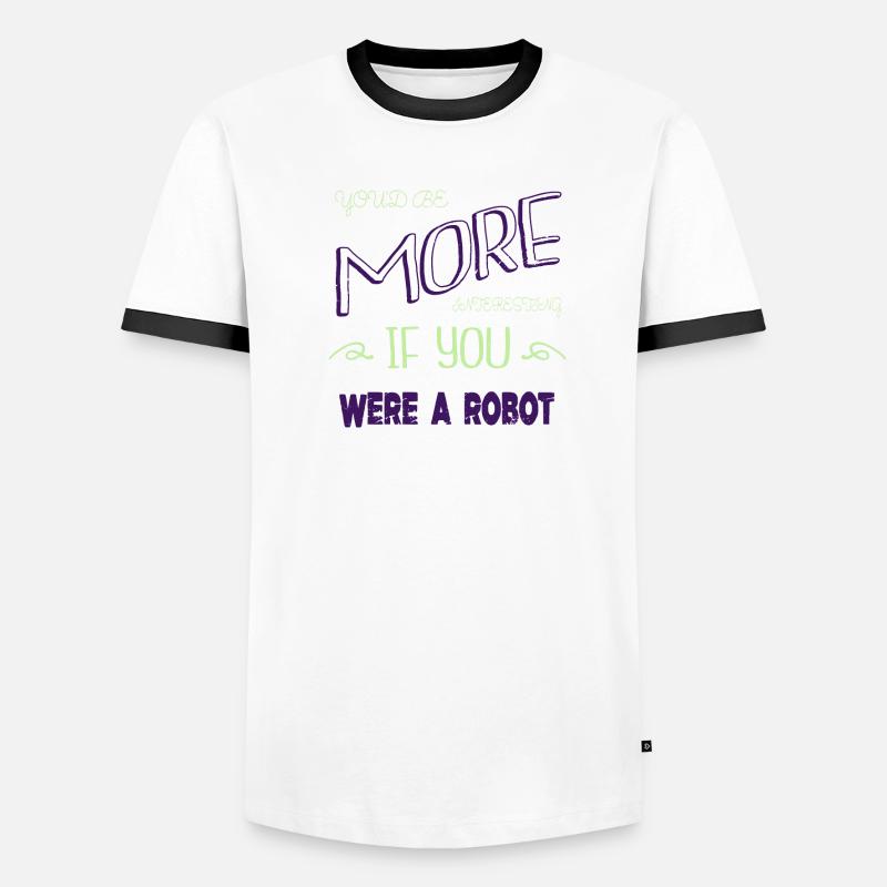 aerospace engineering computer Männer Kontrast-T-Shirt
