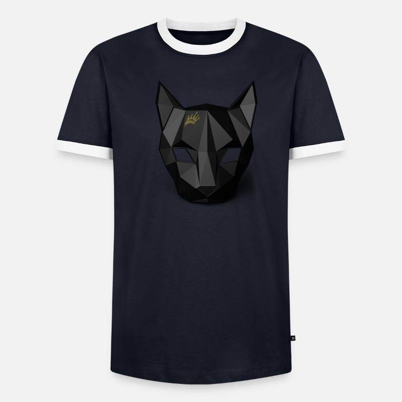 Le Chat T-shirt contrasté Homme