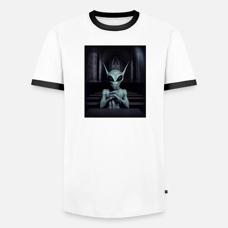 Pixie Alien Men's Ringer Shirt