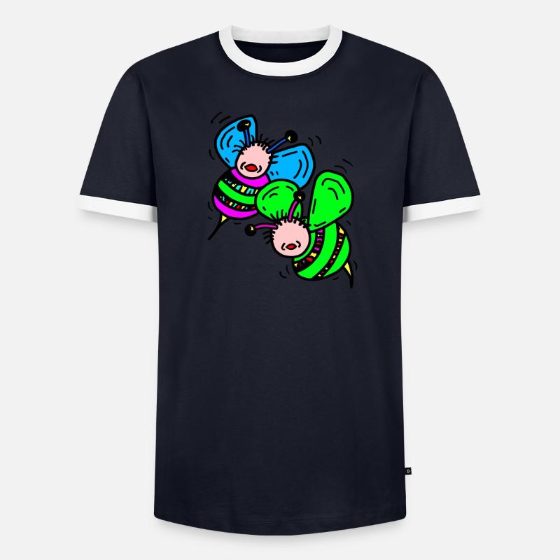 Bees Men's Ringer Shirt