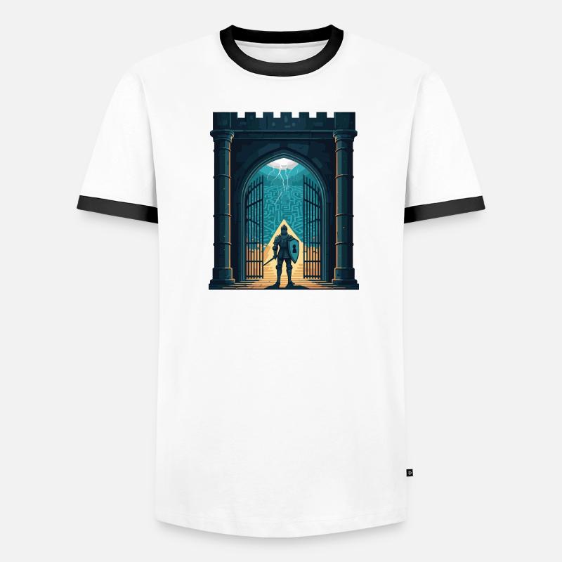 Digital Crusader Men's Ringer Shirt