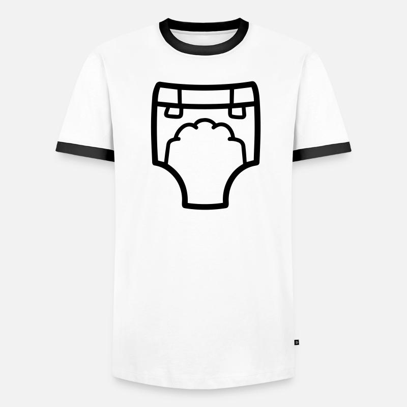 Couche T-shirt contrasté Homme