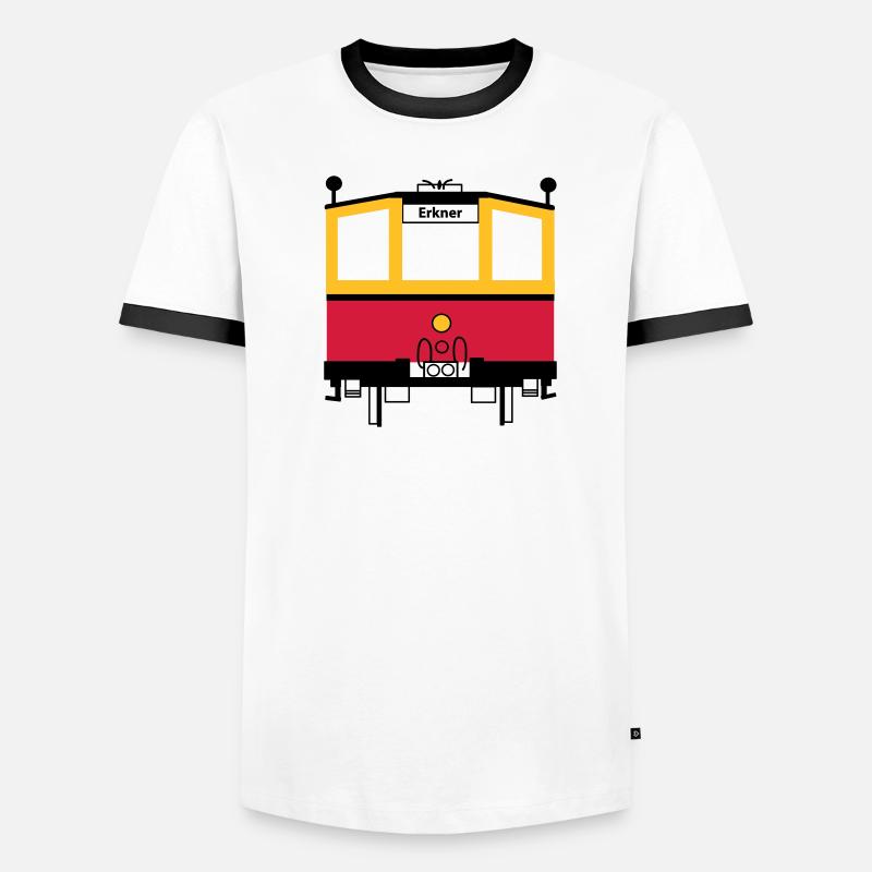 S-Bahn Männer Kontrast-T-Shirt