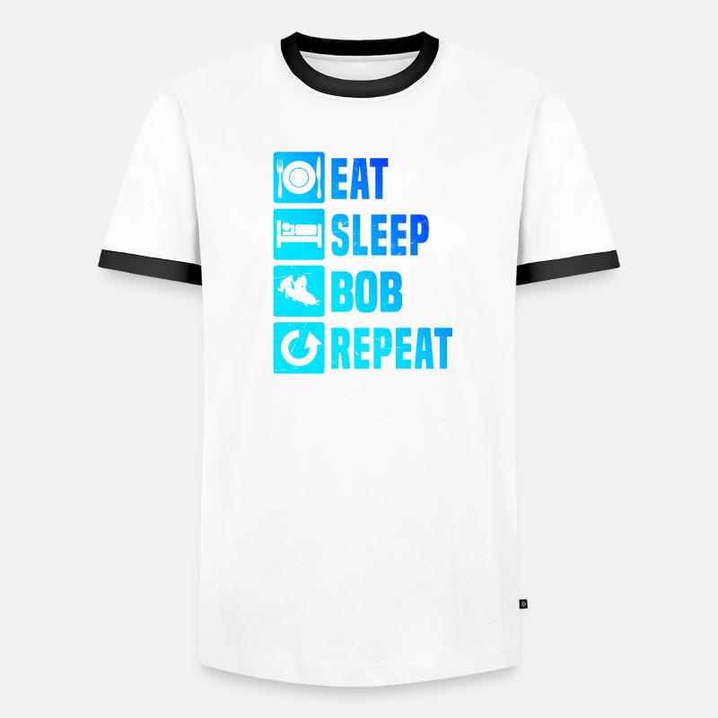 Men's bobsleigh run Bobsleigh Two-man bobsleigh Men's Ringer Shirt