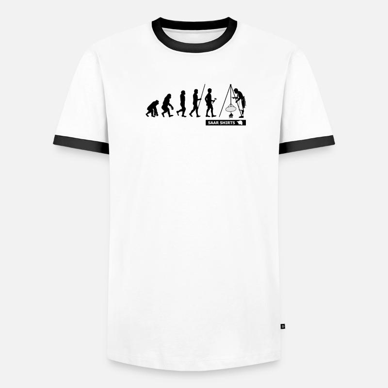 SAARLAND EVOLUTION | SCHWENKER | GESCHENKIDEE Männer Kontrast-T-Shirt