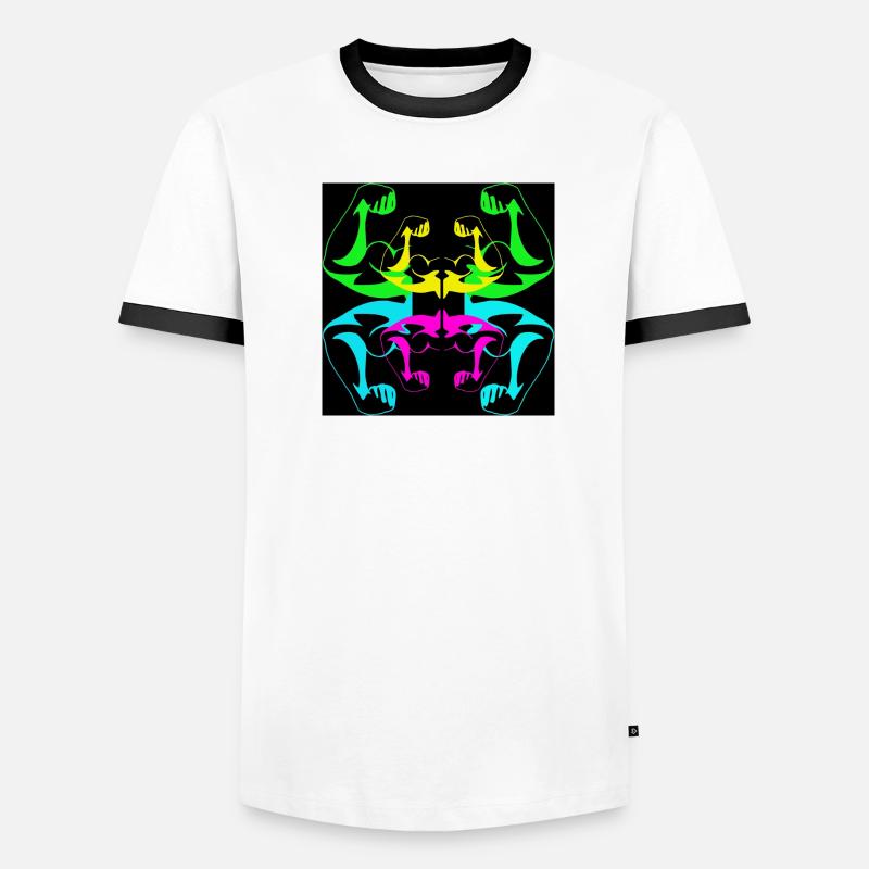 Flash Powerful T-shirt contrasté Homme