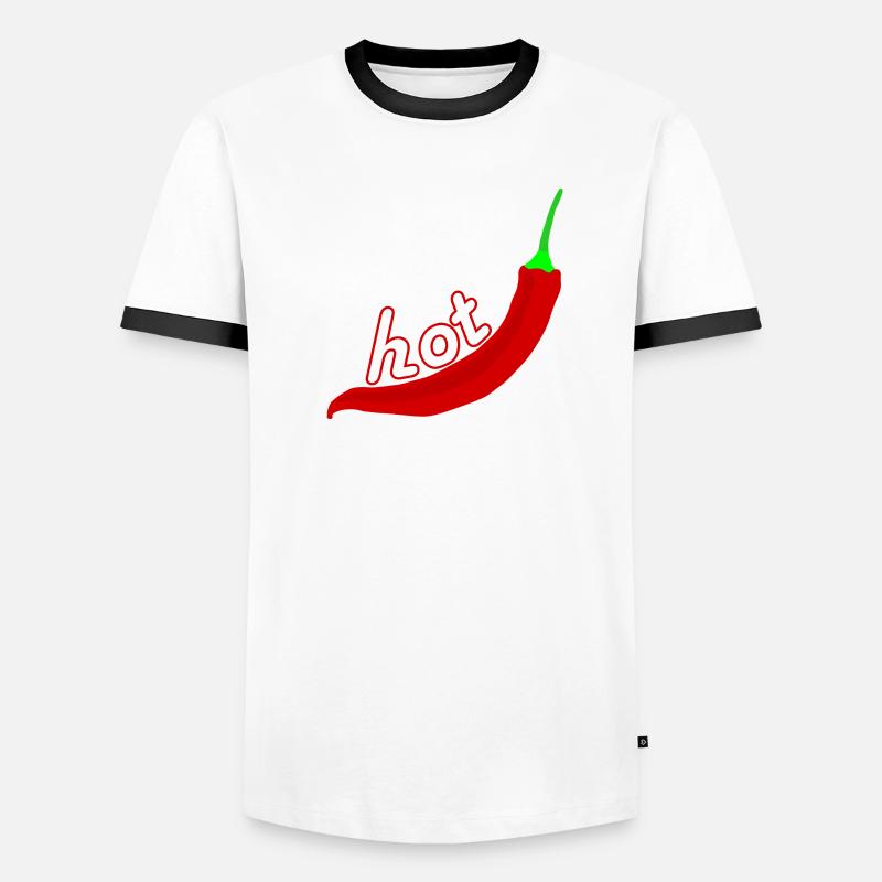 Chilli Chili Chilli Gift Gift Idea Hot Men's Ringer Shirt
